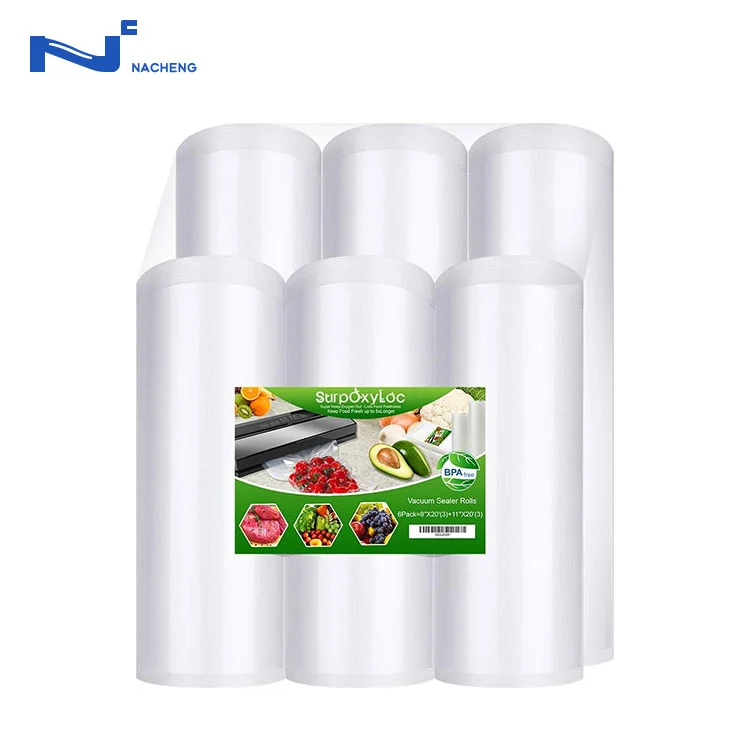 BPA Free Tubular Vacuum Packaging Bag
